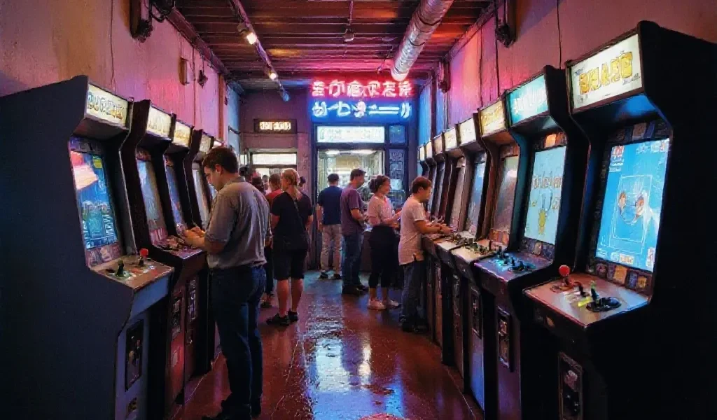 Neon-Arcade-Retro-Wave
